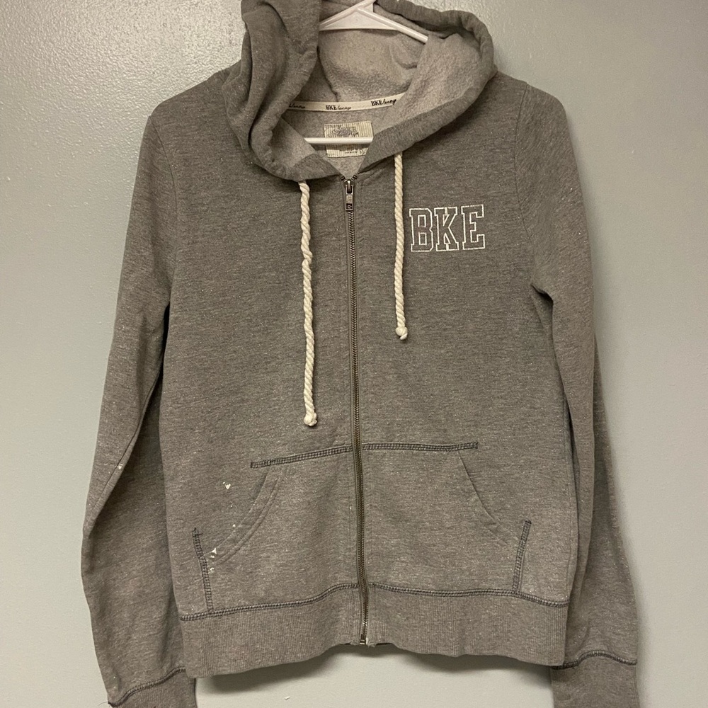 BKE Gray ‘67 Zip-Up Hoodie